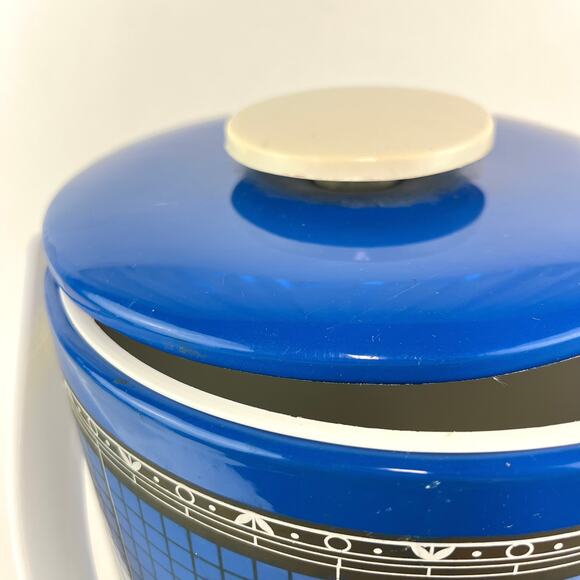 Georges Briard Vintage Nautical Compass Rose Ice Bucket - Picture 11 of 12